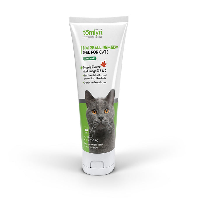 Laxatone Hairball Remedy Gel for Cats - T6L6 - 4.25 oz - Maple - 6