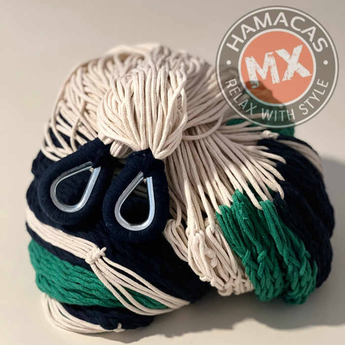 TRADICIONAL DE ALGODÓN - MAYA BLUE