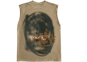 Travis Scott Cactus Jack Sprayed Muscle Tank Multicolor
