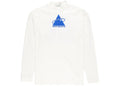 OFF-WHITE Triangle Planet Long Sleeve T-Shirt White/Blue