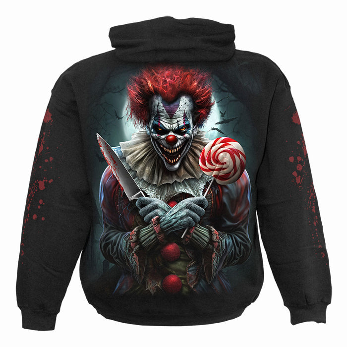 TRICK OR TREAT - Hoody Black Spiral USA