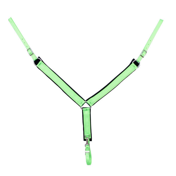 Triple E Nylon Draft Horse Breast Collar - T3NS - Black - 3