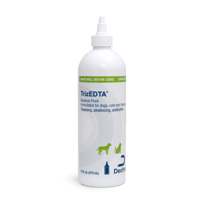 TrizEDTA Aqueous Flush – Multi - Use Ear & Skin Cleanser for Dogs, Cats & Horses - 006DP-19164 - 16 oz - 2