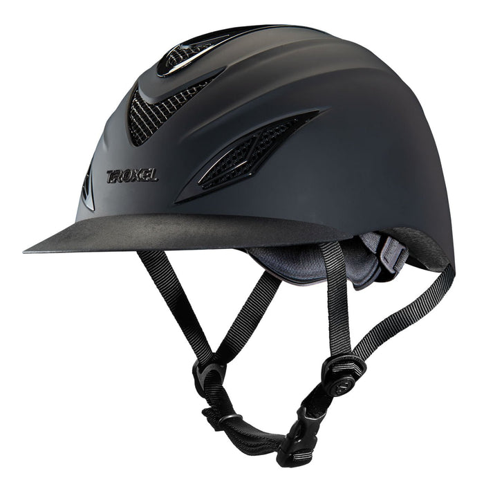Troxel Avalon Adjustable Riding Helmet - LU1FJ - Black Edition - Small - 1