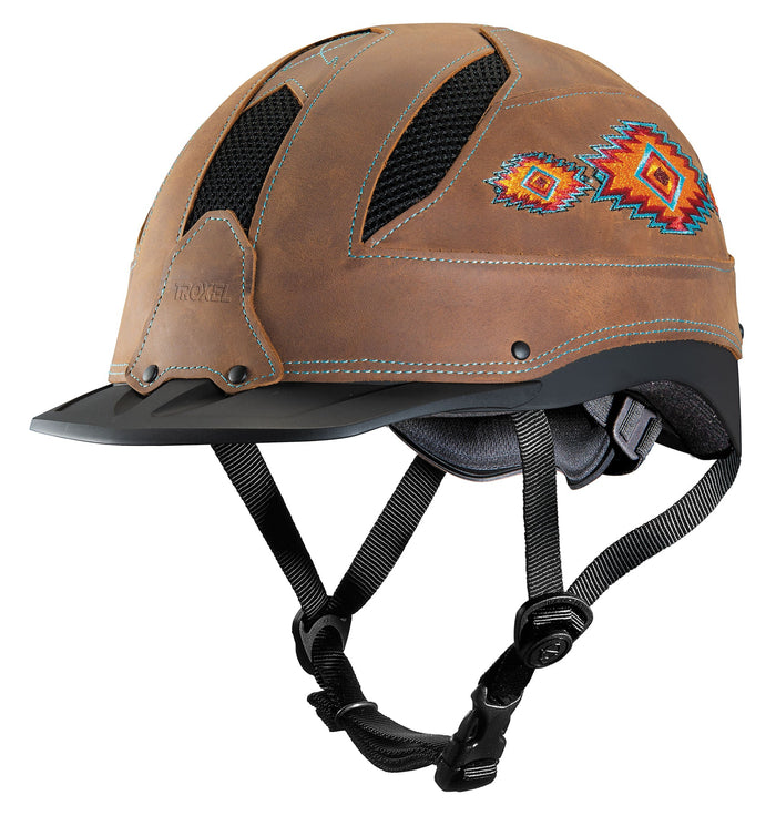 Troxel Cheyenne Helmet - LUBJ - Brown - Small (Up to 7) - 1