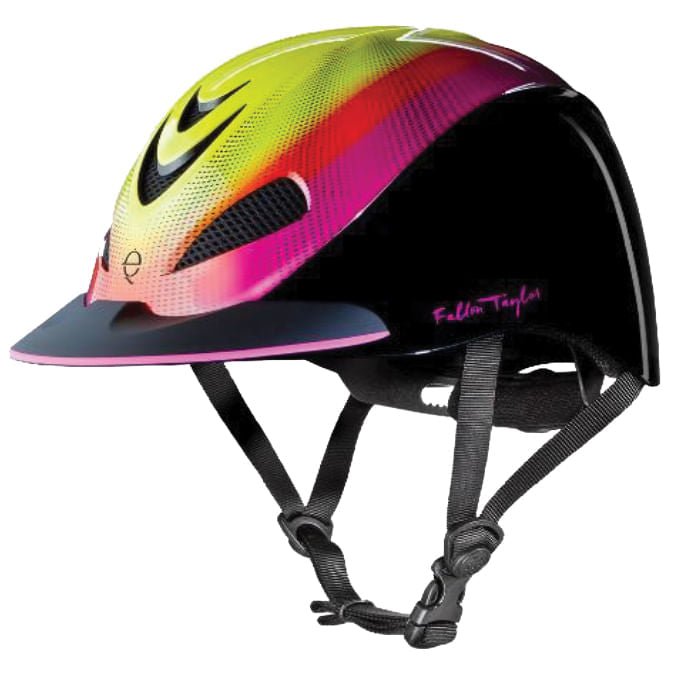 Troxel Fallon Taylor Helmet - LU1AV - Purple Geo - XSmall - 4