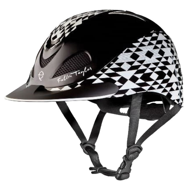 Troxel Fallon Taylor Helmet - LU1AV - Purple Geo - XSmall - 7