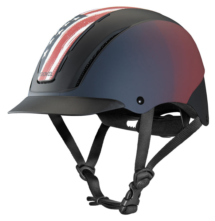 Troxel Spirit Riding Helmet, Prints - LU1ET - Freedom - XSmall - 1
