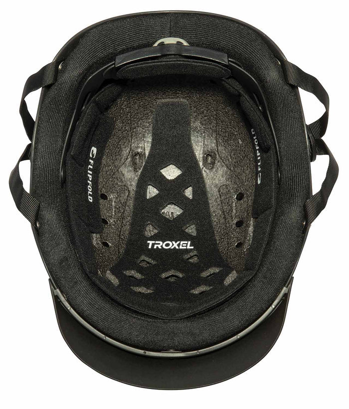 Troxel Spirit Riding Helmet - LU24 - Black Duratec - XSmall - 4