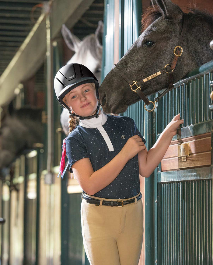 Troxel Spirit Riding Helmet - LU24 - Black Duratec - XSmall - 7