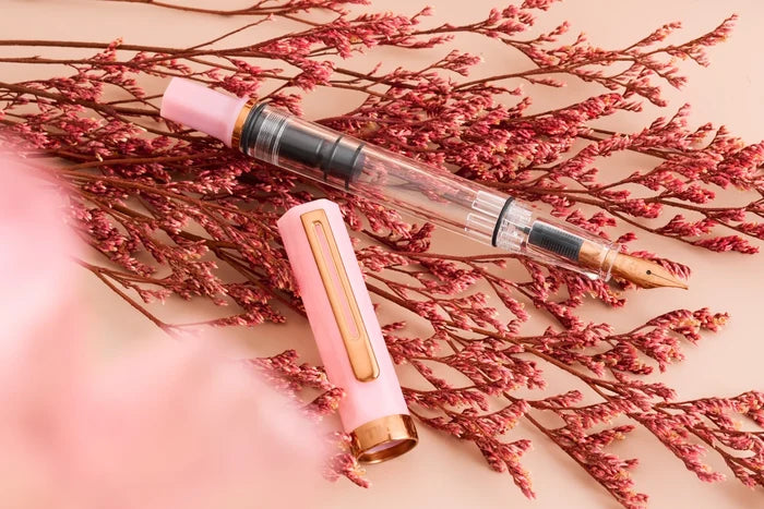 TWSBI | Pluma Estilográfica ECO Pink Lemonade With Bronze EF