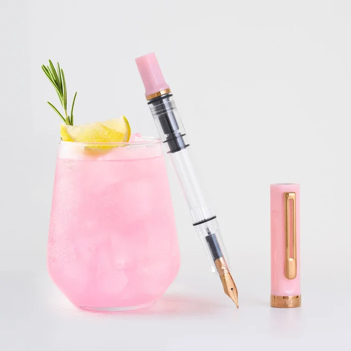 TWSBI | Pluma Estilográfica ECO Pink Lemonade With Bronze EF