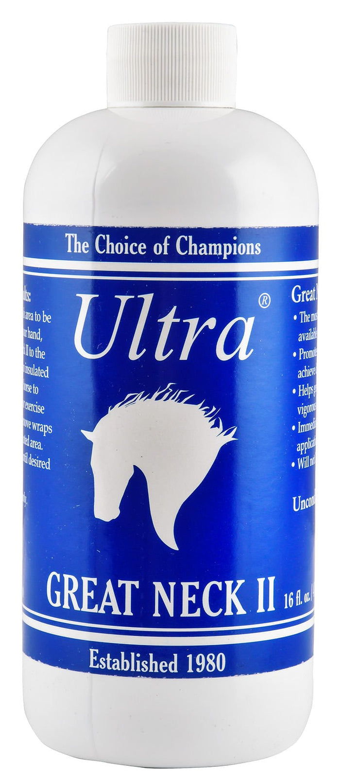 Ultra Great Neck II Sweating Solution for Horses - RJMB8 - 16 oz - 1