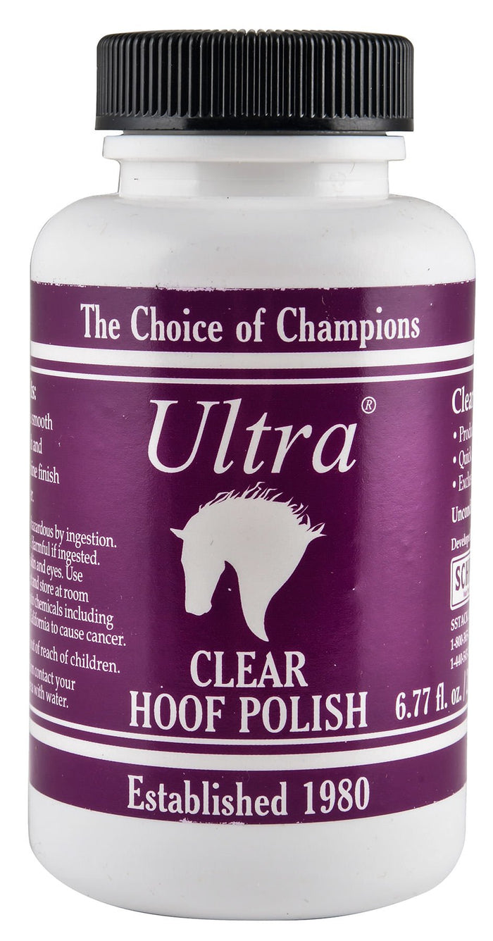 Ultra Hoof Polish for Horses - RJMAW - Clear - 1