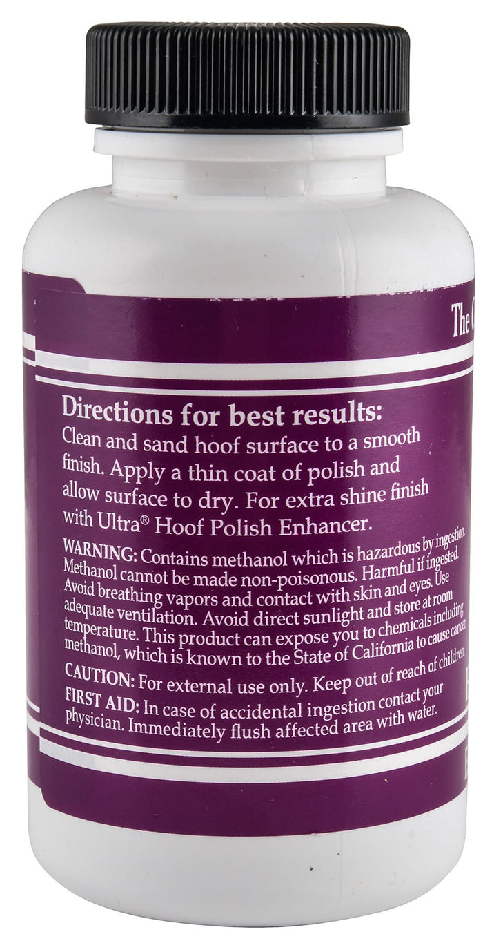 Ultra Hoof Polish for Horses - RJMAW - Clear - 2