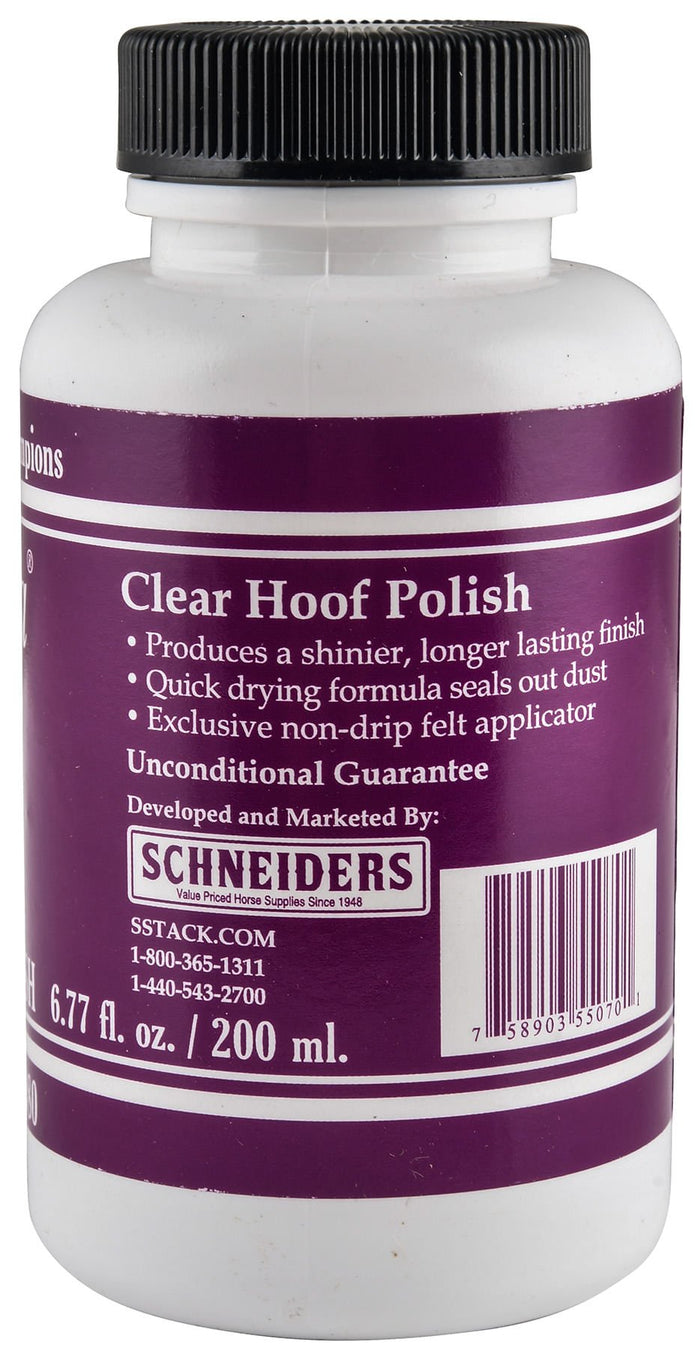 Ultra Hoof Polish for Horses - RJMAW - Clear - 3