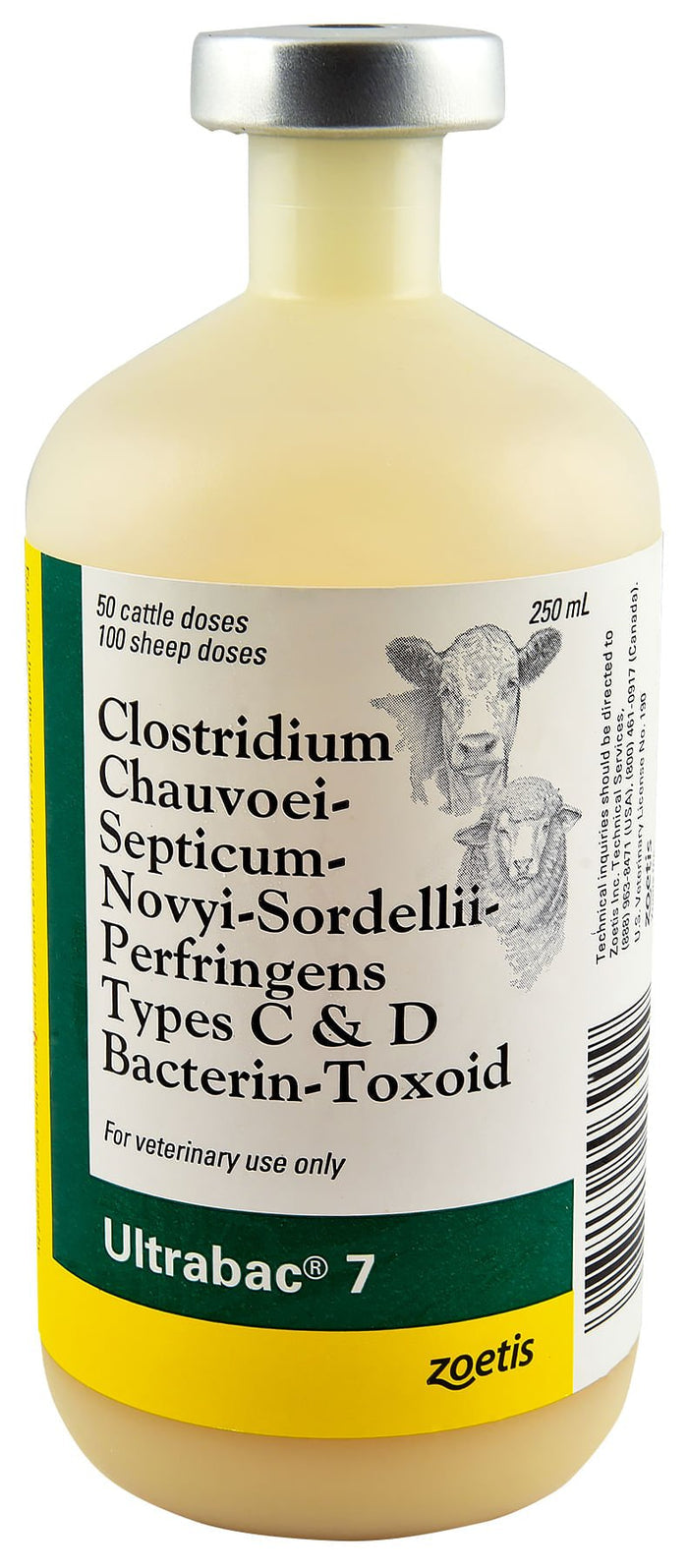 Ultrabac 7 Vaccine for Cattle & Sheep - N2U2 - 50 Dose - 2