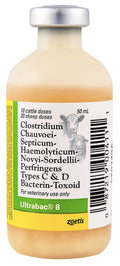 Ultrabac® 8 Blackleg Vaccine for Cattle & Sheep - N2UJ - 10 Dose Vial - 1