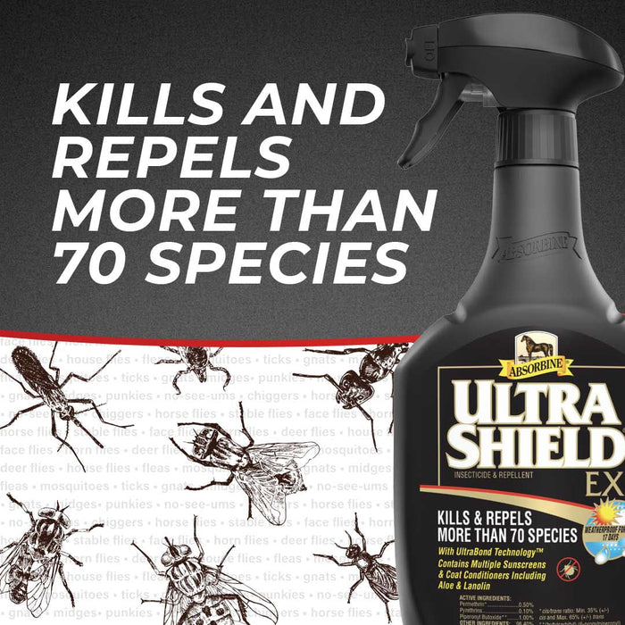 UltraShield EX Insecticide & Repellent - Y1UC - Spray - 32 oz - 2