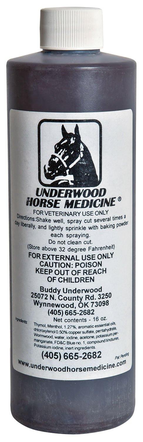 Underwood's Horse Medicine, 16 oz - UHMAA - 1