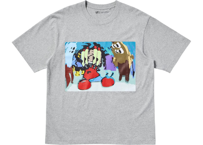 Uniqlo X CPFM Spongebob Squarepants UT Graphic T-Shirt Gray