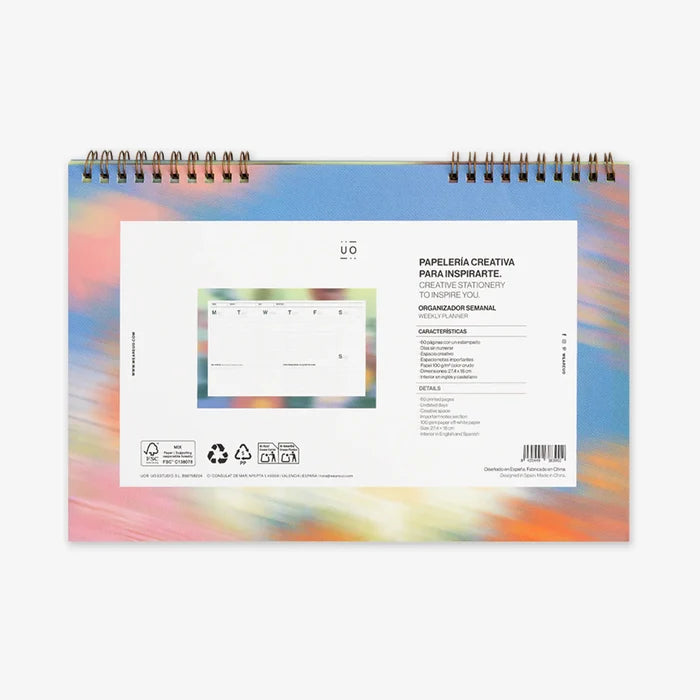 Uo Estudio | Planificador Semanal Blooming