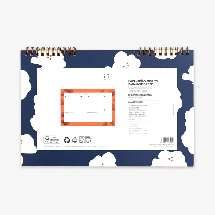 Uo Estudio | Planificador Semanal Kyoto