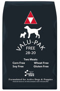 Valu - Pak Free 28 - 20 Performance Gluten Free Dry Dog Food for Active Dogs (Black Bag) - NWB1 - 50 lbs - 1