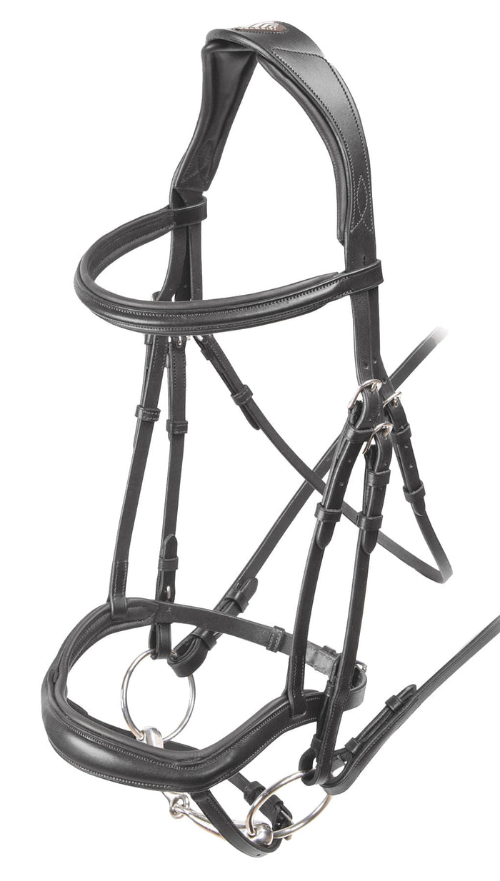 Velociti Ergonomic Flash Bridle - SEP1PN - Black - Oversized/XFull - 6