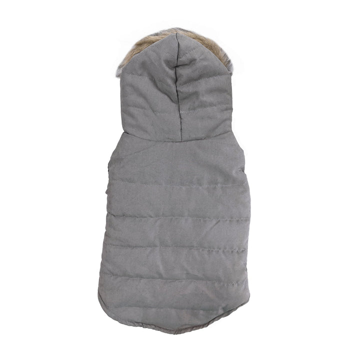 Velvet Puffer Coat for Dogs - RR3K8 - XSmall - 1