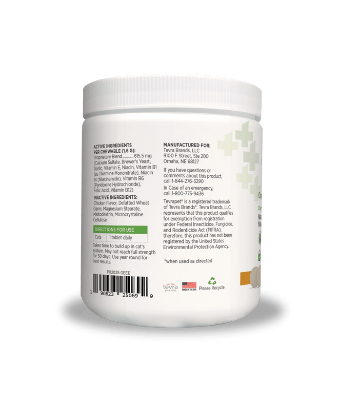 Vetality Naturals Oral Flea & Tick Chews for Cats, 120 ct - TVB2J - Chicken - 2