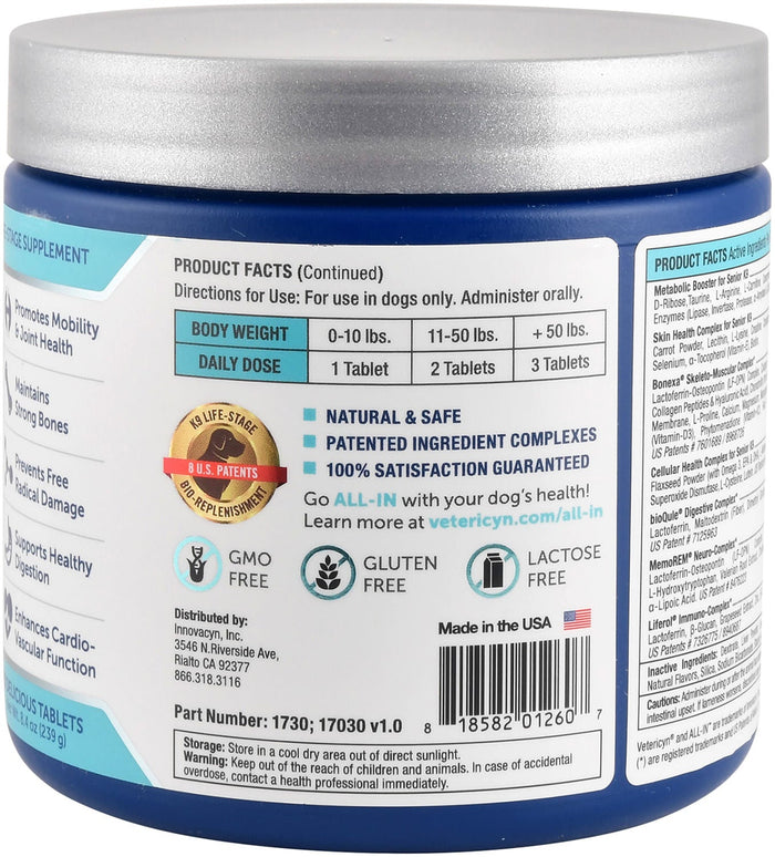Vetericyn ALL - IN 1 Multifunctional Senior Dog Formula - LAN1G - 2