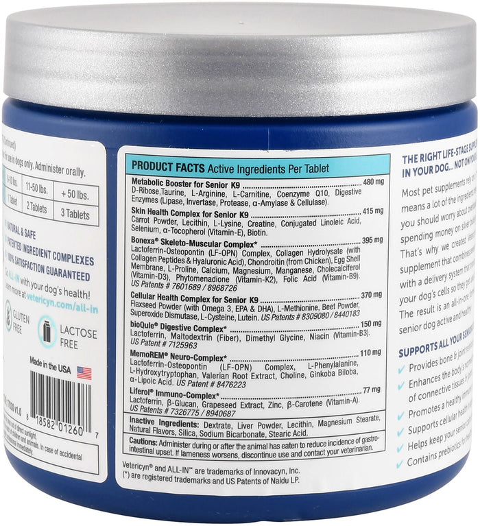 Vetericyn ALL - IN 1 Multifunctional Senior Dog Formula - LAN1G - 3