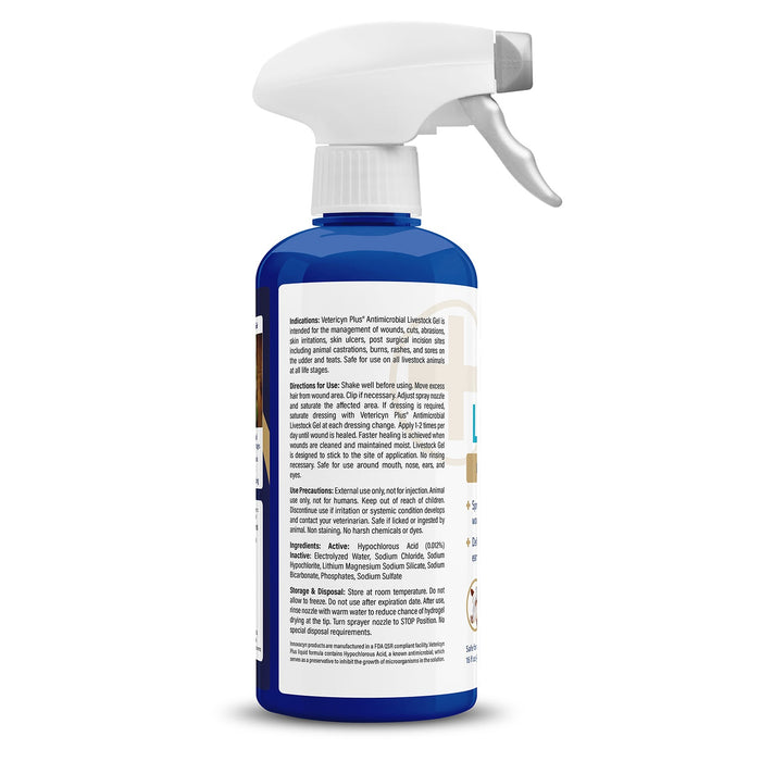 Vetericyn Plus Utility Gel, 16 oz - LANU1 - 2