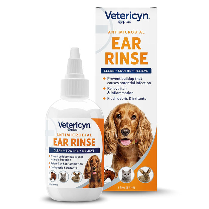 Vetericyn Plus Ear Rinse, 3 oz - LANV5 - 2