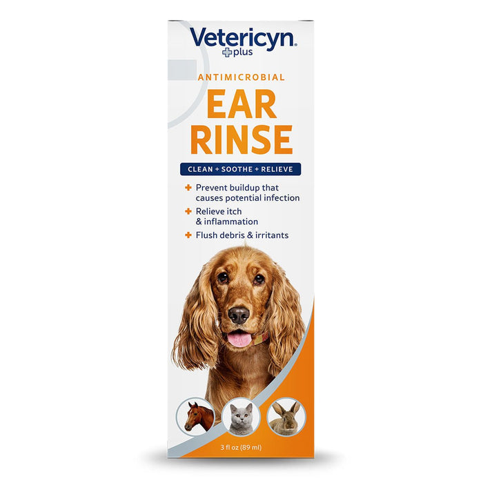 Vetericyn Plus Ear Rinse, 3 oz - LANV5 - 3