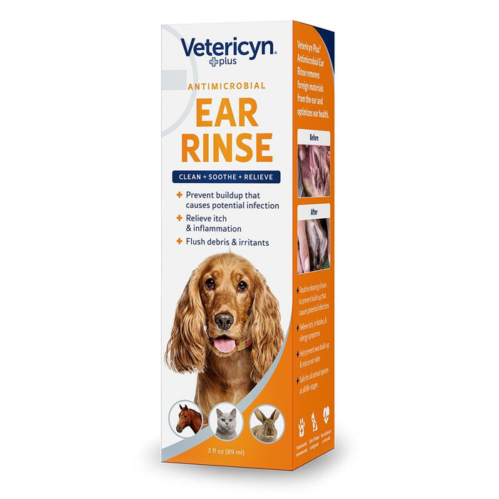 Vetericyn Plus Ear Rinse, 3 oz - LANV5 - 5