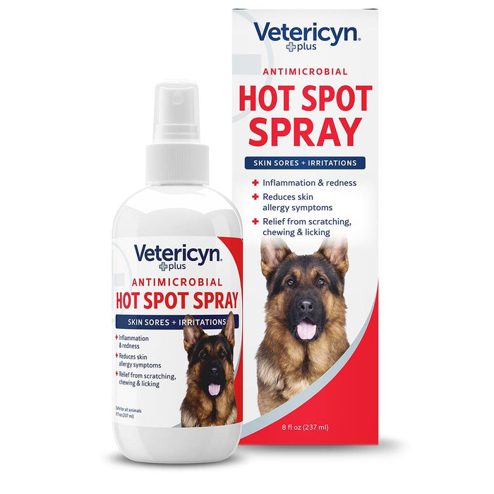 Vetericyn Plus Hot Spot Spray, 8 oz - LANV7 - 2