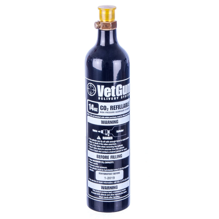 VetGun Cattle Insecticide Delivery System - A2CZ - 25 gram CO2 Cartridges, 6 pack - 7