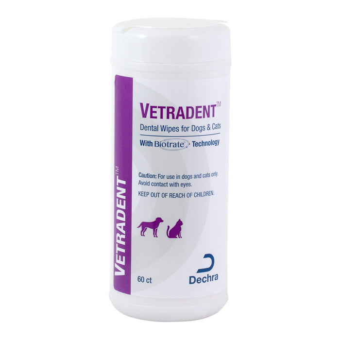 Vetradent Dental Wipes for Dogs & Cats, 60 ct - 018DP-53460 - Vanilla - 2