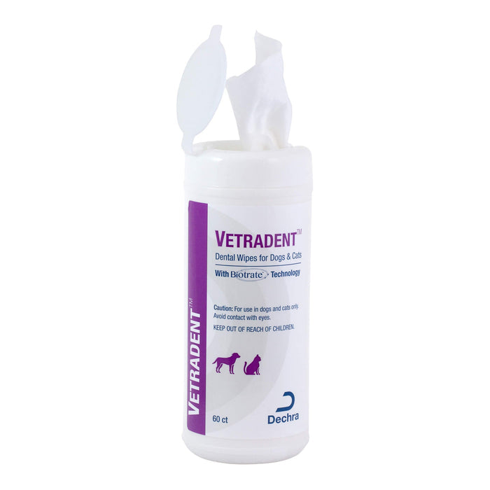Vetradent Dental Wipes for Dogs & Cats, 60 ct - 018DP-53460 - Vanilla - 3
