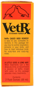 VetRx Caged Bird Remedy, 2 oz - VTC1 - 1
