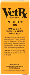 VetRx Poultry Aid - VTP1 - 2 oz - 2