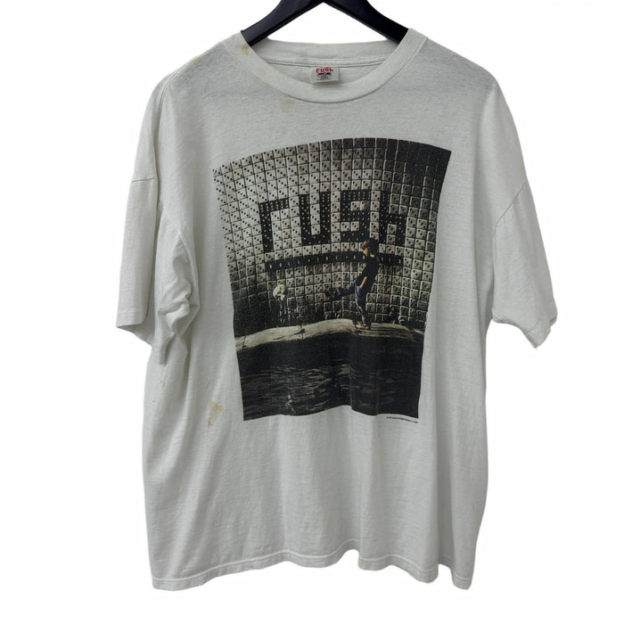 Vintage 1991 Rush Roll The Bones Tee White