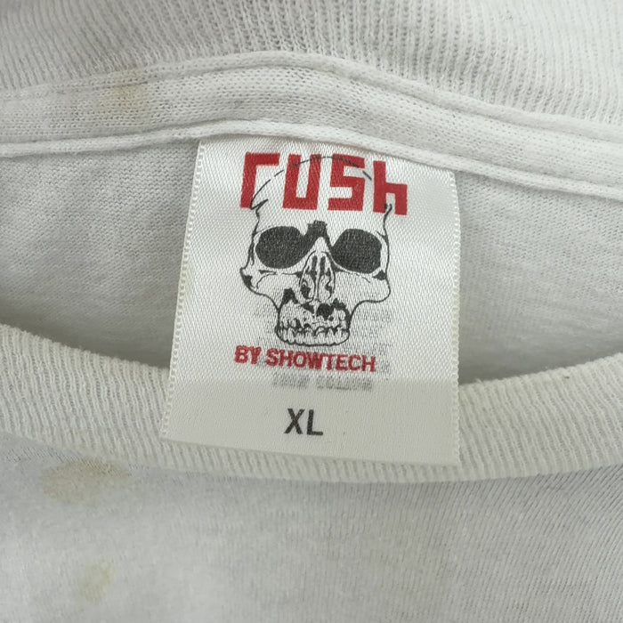 Vintage 1991 Rush Roll The Bones Tee White