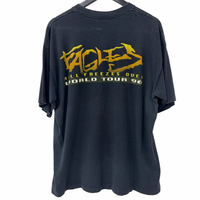 Vintage 1996 Eagles Hell Freezes Over World Tour Tee