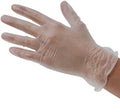 Vinyl Disposable Gloves, Box of 100 - B6G4 - Small - 1