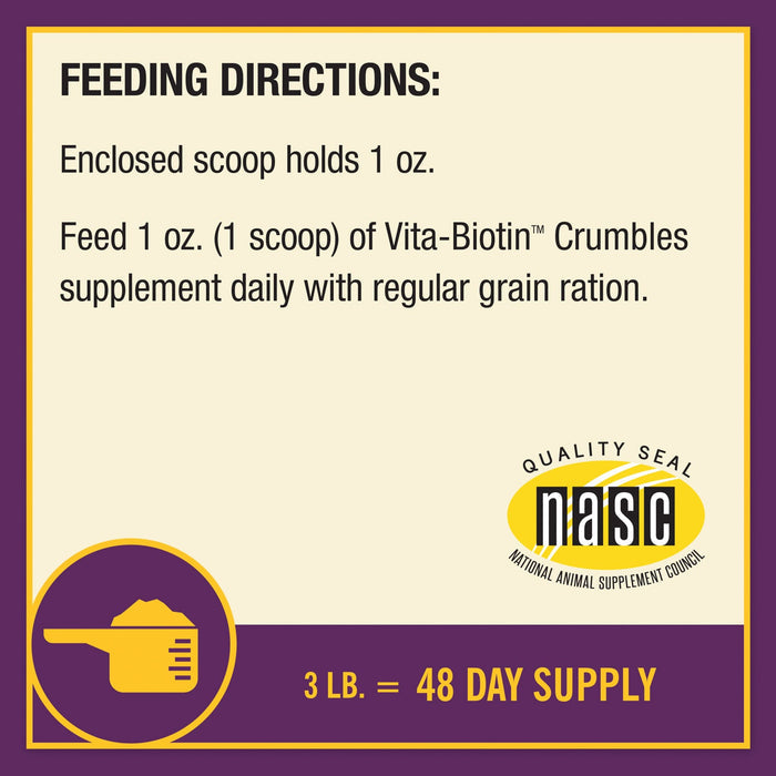 Vita Biotin Crumbles, 3 lb - FAKZ - 6