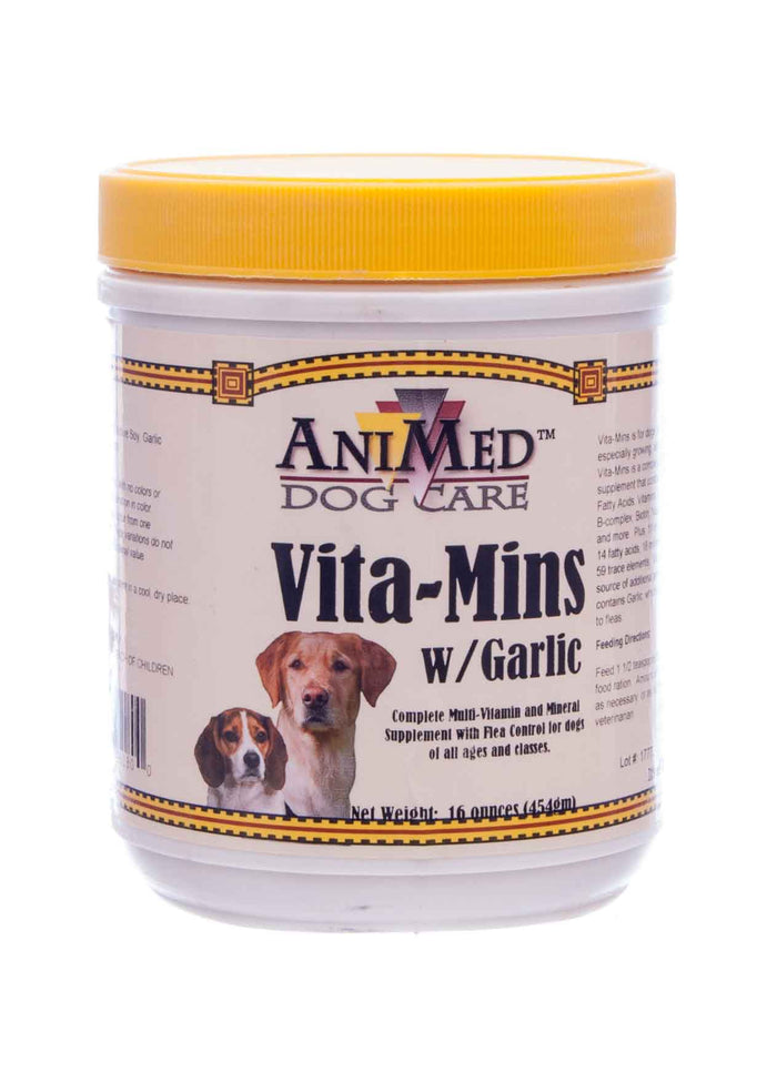 Vita - Mins with Garlic Multivitamin & Mineral Supplement for Dogs - AXBB - 1