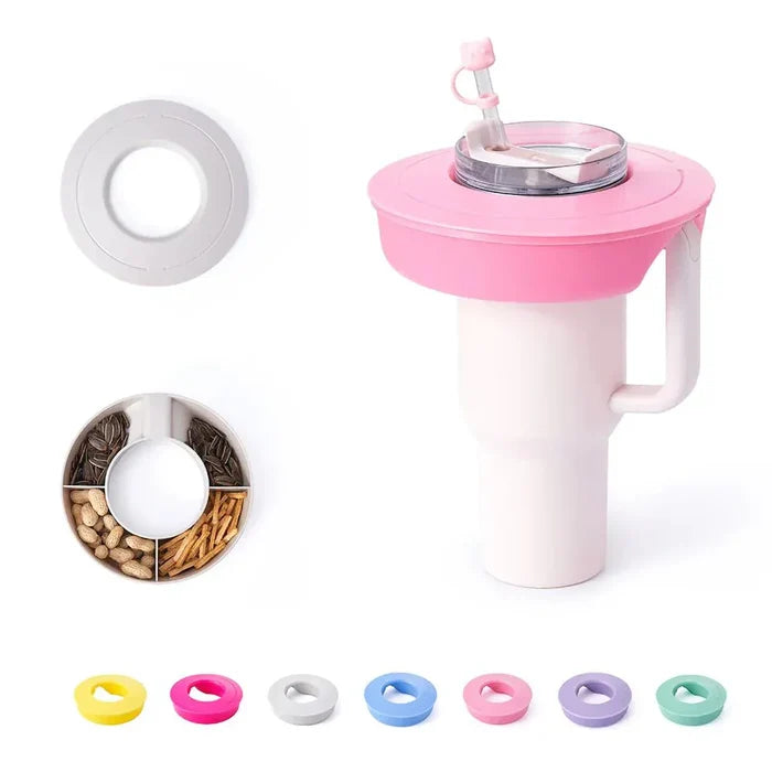 Vlixen Snack Bowl with Cover for Stanley 40oz Tumbler.